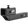 METOWARE Trailer Hitch Extender Fits 2" Receiver 2" Drop/Rise 7500