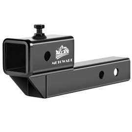 METOWARE Trailer Hitch Extender Fits 2" Receiver 2" Drop/Rise 7500 LBS GTW
