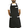 S&S UKessentials Cotton aprons for men adjustable neck Bib large