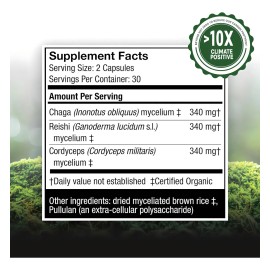 Host Defense Mushrooms Breathe 60 Ct Sabor Sin Sabor