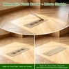 Aluminum RV Floor Vent Cover, 2"x10" RV Floor Register Vent