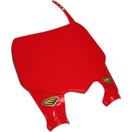 Cycra 1CYC-1207-33 Red Plastic Motorcycle Stadium Front Number Plate