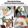 2 Pcs Sleep Mask for Kids Boys, Silk Eye Covers