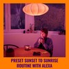 WiZ LED Smart Light Bulbs, Sunset to Sunrise Automation +