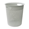 JVL Droplette Design Plastic Bin, 12L, 30 x 29cm Approx,