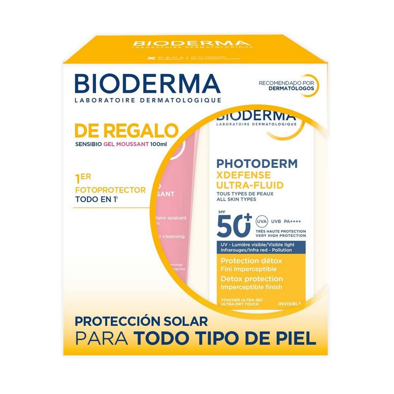 BIODERMA, Proteccin Solar para Todo Tipo de Piel, Kit de