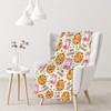 Cookies and Milk Throw Blanket is Super Soft and Warm,The
