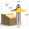 YONICO Cabinet Door Edge Router Bits Classical Euro Style 1/2-Inch