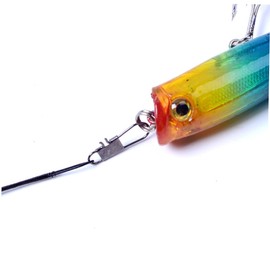 Sosoport 50pcs Wear-Resistant Fishing Leader Wire Line Bite Steel Cable for Offshore Angling Green Black for Saltwater and Freshwater Fishing