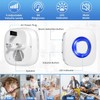 Wireless Doorbell Kit, PHYSEN 400m Waterproof Plug in Doorbell Cordless,