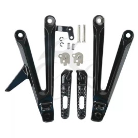 TCMT Black Rear Footrest Foot Pegs Set Fit For Honda CBR1000RR 2004-2007 2006 2005