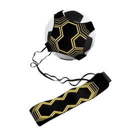 pzihao Football Kick Trainer, Footballs Training Aid with Flexible Adjustment Belt, Children Adult Solo Football Practice Equipment Suitable for 3 4 5 Balls