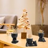 EMINGSKY 3 Pack Fake Plants Succulents Plants Artificial for Women,Office