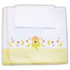Zigozago - 3-teiliges Baby Bettwäsche Komplett Set Bär - 100%