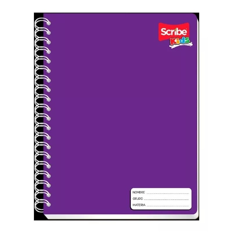Scribe 3 Cuadernos Profesional Scribe Kids Doble Espiral C. Grande