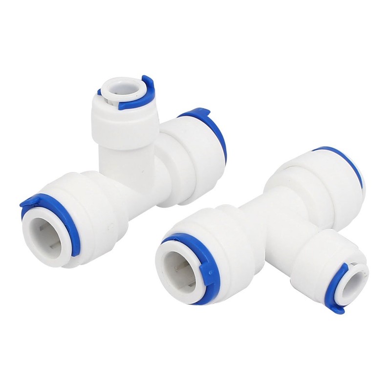 uxcell 3/8-inch x 3/8-inch x 1/4-inch T Shaped 3 Way