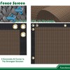 Goleray Fence Privacy Screen 5'x58' Fencing Panels for Outside 170GSM