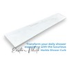 Threshold.Shop Custom Size | Eastern White Marble Shower Curb Top