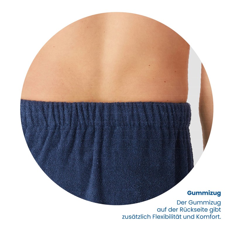Schiesser Rome Sauna Kilt for Men Made of Absorbent Terry