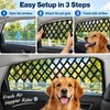 Car Window Pet Gate for Dog Travel – Ventilation Guard