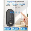 LOCTIAN Smart Door Lock Fingerprint Keyless Entry Door Lock APP