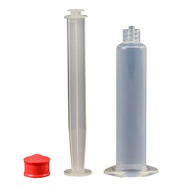 Jensen Global JG10M-30-SF 10 cc Manual Luer Lock Unassembled Syringes Premium Clear Barrel Silicone Free Box of 30