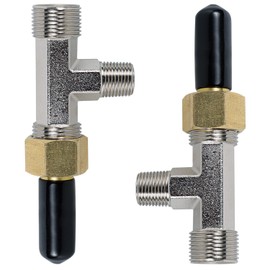 Bonbo Bleeder Tee Kit Replacement for Seastar 3004.6439 HF4202 Compatible with All Baystar Cylinders (2pcs)