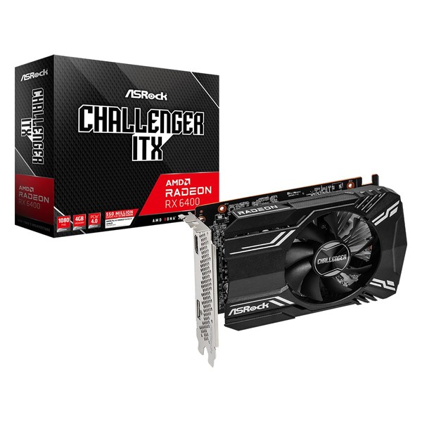 ASROCK - VGA Cards RX6400 CLI 4GB