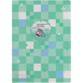 Coolier ajiki B5 Japanese Pattern Biyori Made in Japan (65016 Light Color/Ichimatsu x Yamaji)