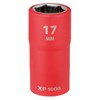 Draper XP1000 17841 VDE Socket, 1/2" Sq. Dr., 17mm