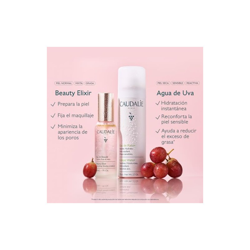 Caudalie Agua de Uva Bruma Facial, 75 mL