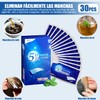 15Pares-30 Tiras Tiras Blanqueadoras De Dientes, Limpia los Dientes Efectivamente