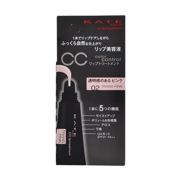 Kanebo Corporation Kate CC ripputori-tomento SPF21 PA + + 02 Transparent Pink
