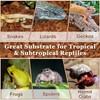 Halatool 10LB Coconut Chips Substrate for Reptiles 72QT Natural Coco
