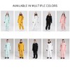 SEARIPE Women and Men's Ski Suits Snowboard One Piece Jumpsuit
