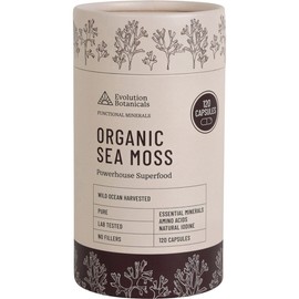 Evolution Botanicals Organic Sea Moss 120 Caps
