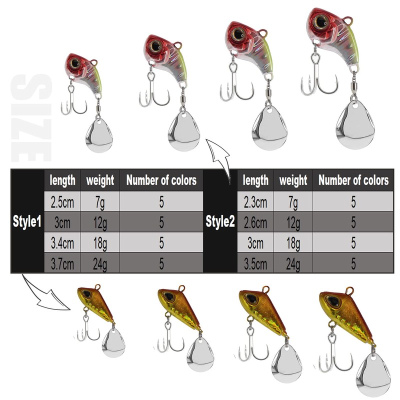 Zander Bait 10 Pieces for Zander Pike Perch Fishing Bait