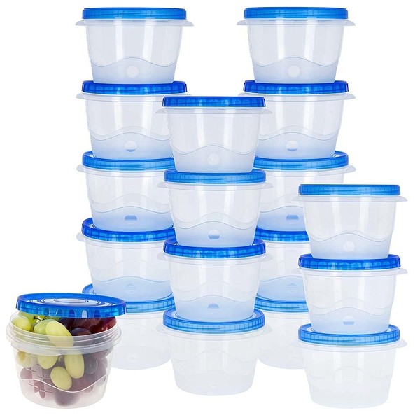 Color Baby Pack of 3 Plastic Food Storage Containers, 550