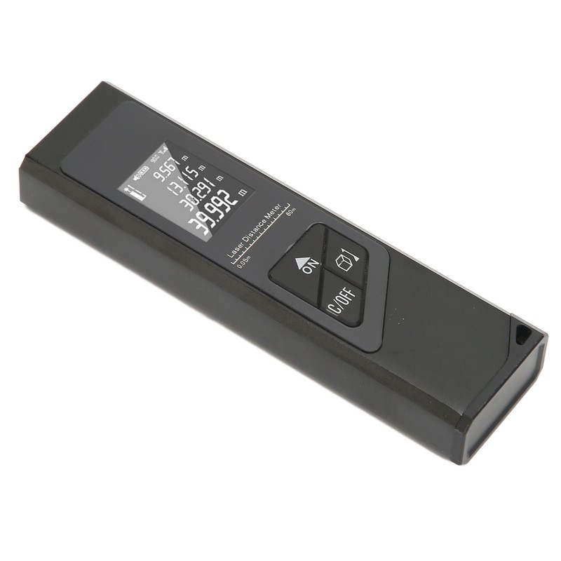 Laser Distance Measure with LCD Backlight 131 Feet High Accuracy