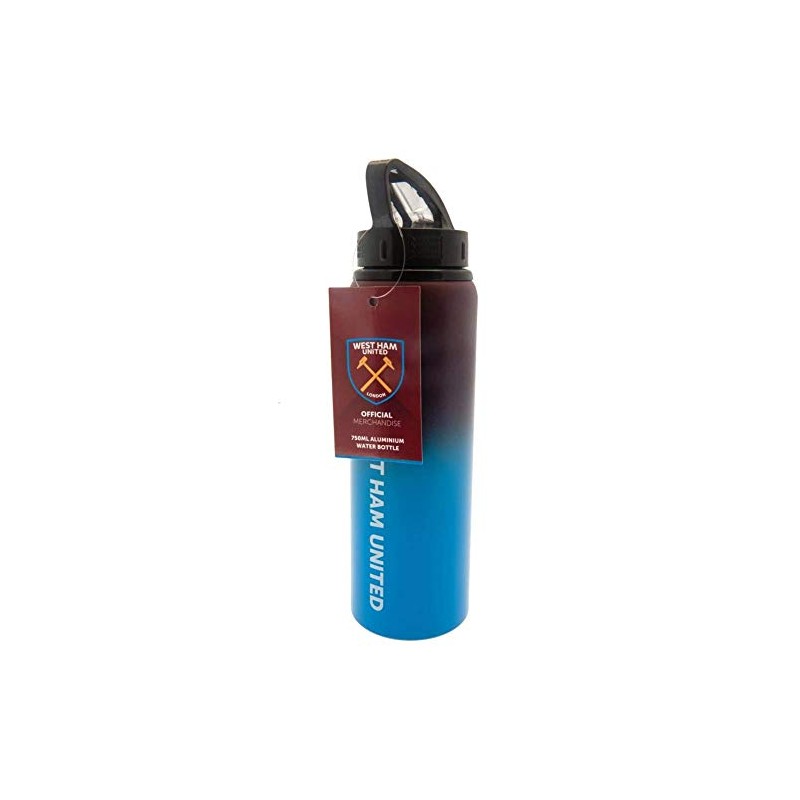 West Ham United Utd Fc Aluminium Sports Water Drinks Bottle