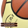 Lusum Optio Basketball Ball PU Leather Indoor Outdoor Basketball Size
