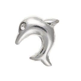 Designer Inspirations Boutique Pair of Dolphin Nose Studs - 925 Sterling Silver