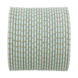 Efulgenz Rakhi - Juego de pulseras indias para hermanas y hermanas, pulseras de metal liso de Bollywood, joyería de disfraz para mujeres y niñas, regalo de Raksha Bandhan para Bhabhi, 2-2, Metal, no conocido