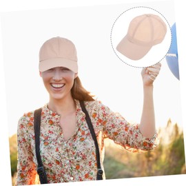 Sosoport Men Breathable Baseball Cap Sunshade Hat for Outdoor Sports -Dry Cap for Women and Men Versatile Casual Headwear Beige