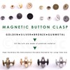 Keadic 69 Sets 14/18 mm Bag Clasps Button Snaps Colour