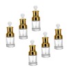VILLFUL 30ml Essential Oil Dropper Bottle Set of 6 Refillable