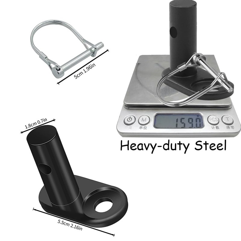 HONGECB Bicycle Trailer Coupler, Bicycle Towing Hitch Trailer Accessories with