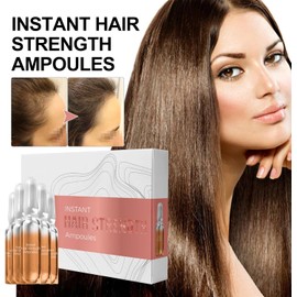 Ampolla Para el Cabello con Nutrientes para el Cuidado Capilar, Suavidad, Reparación Intensiva del Cuero Cabelludo, Raíz y Masaje, Ideal para Brillo Sedoso y Fuerza