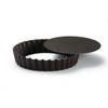 Paderno World Cuisine Non-Stick Fluted Tart Pan with Removable Bottom,