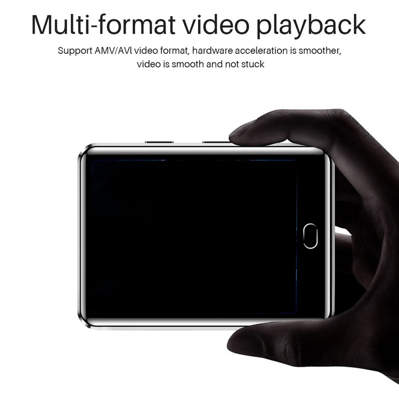 Bluetooth 5.0 MP3 Player 2.5 inch Sport Portable Lossless Sound